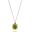 Foto de 71-11999VG - GARGANTILLA PIEDRAS COLOR SEMIPRECIOSA VERDE PERIDOTO 7MM 45CM 18K