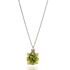 Foto de 71-11999VG - GARGANTILLA PIEDRAS COLOR SEMIPRECIOSA VERDE PERIDOTO 7MM 45CM 18K