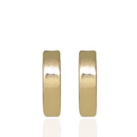 Foto de 28-300-12 - CRIOLLAS CUADRADAS LISAS BRILLO 3X12MM 18K