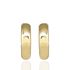 Foto de 28-0300-13 - CRIOLLAS LISAS BRILLO 3X13MM 18K