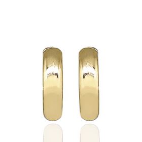 Foto de 28-0300-13 - CRIOLLAS LISAS BRILLO 3X13MM 18K
