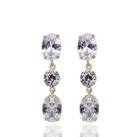Foto de 71-9923 - PENDIENTES CIRCONITA 23MM 18K
