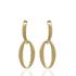 Foto de 62-1963 - PENDIENTES OVAL 22MM 18K