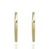 Foto de 62-1964 - PENDIENTES SEMIPIPA 24MM 18K