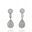 Foto de 13-7395B - PENDIENTES CIRCONITA 24MM PRESIÓN O.B. 18K