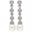 Foto de 71-2193-ES - PENDIENTES PERLA CIRCONITA 45MM PRESIÓN O.B. 18K