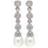 Foto de 71-2193-ES - PENDIENTES PERLA CIRCONITA 45MM PRESIÓN O.B. 18K
