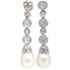 Foto de 71-2193-ES - PENDIENTES PERLA CIRCONITA 45MM PRESIÓN O.B. 18K