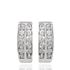 Foto de 07-8096B - PENDIENTES DOS CARRILES CIRCONITA 20X6MM CATALÁN O.B. 18K