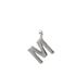 Foto de 90-LETRABB-M - COLGANTE INICIAL BRILLANTE "M" 0.095 KTES. H-SI 7MM O.B. 18K