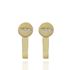 Foto de 99-PT824C - PENDIENTES REDONDOS CIRCONITA 13MM CATALÁN 18K