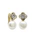 Foto de 99-PT741 - PENDIENTES TÚ Y YO 13MM CATALÁN 18K