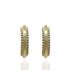 Foto de 62-1172 - PENDIENTES ARO LAPIDADOS CIRCONITA 3X13MM 18K