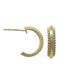 Foto de 62-1172 - PENDIENTES ARO LAPIDADOS CIRCONITA 3X13MM 18K