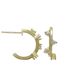 Foto de 62-1177 - PENDIENTES ARO CIRCONITA 1.5X5X13MM 18K