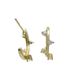 Foto de 62-1177 - PENDIENTES ARO CIRCONITA 1.5X5X13MM 18K