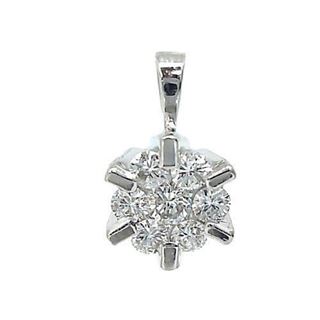 Foto de 10-247-403C - COLGANTE "NETO" 7 BRILLANTES SI H 0.195-0.06KTES. O.B. 18K