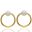 Foto de 71-9659-1G - PENDIENTES ARO BICOLOR 14MM BOLA 5MM 18K