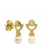 Foto de 62-737 - PENDIENTES CÁLIZ PERLA CIRCONITA 10MM 18K