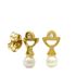 Foto de 62-737 - PENDIENTES CÁLIZ PERLA CIRCONITA 10MM 18K