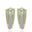 Foto de 70-2262 - PENDIENTES BICOLOR CIRCONITA 17MM CATALÁN 18K