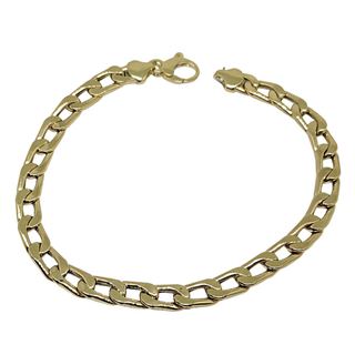 Foto de 10-122-722-21 - PULSERA BARBADA CUADRADA 6MMX21CM (7,74gr) 18K