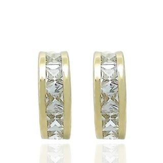 Foto de 71-2248 - PENDIENTES CIRCONITA CARRIL 5X14MM CATALÁN 18K