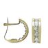 Foto de 71-2249 - PENDIENTES CIRCONITA CARRIL 4X12MM CATALÁN 18K