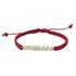 Foto de 13-103-P - PULSERA LETRERO BEBÉ MACRAMÉ 3.85MM 18K