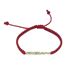 Foto de 13-103-P - PULSERA LETRERO BEBÉ MACRAMÉ 3.85MM 18K