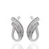 Foto de 40-7083B - PENDIENTES CIRCONITA 13MM CATALÁN O.B. 18K