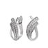 Foto de 40-7083B - PENDIENTES CIRCONITA 13MM CATALÁN O.B. 18K