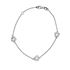 Foto de 10-416-152B - PULSERA MARIPOSAS CIRCONITA 7MM O.B. 19CM (ANILLA 2 CM) (2,50gr) 18K