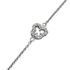 Foto de 10-416-152B - PULSERA MARIPOSAS CIRCONITA 7MM O.B. 19CM (ANILLA 2 CM) (2,50gr) 18K