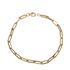 Foto de 04-021300-19 - PULSERA ESLABONES 4X10MM 19.5CM (2,78gr) 18K 