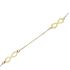 Foto de 10-139-2856 - PULSERA TRES INFINITOS 13MM 18.5CM 18K