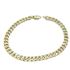 Foto de 10-458-1272 - PULSERA BARBADA HUECA 6MM 19.5CM (4,65gr) 18K