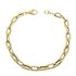 Foto de 10-458-1553 - PULSERA COMBINADA LAPIDADA 5MM 19.5CM (3,62gr) 18K