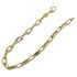 Foto de 10-458-1553 - PULSERA COMBINADA LAPIDADA 5MM 19.5CM (3,62gr) 18K