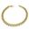 Foto de 10-458-1617 - PULSERA BARBADA HUECA 7MM 19.5CM (6,70gr) 18K