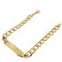 Foto de 10-391-051 - PULSERA PLACA BARBADA 8MM 21CM (12,20gr) (PLACA 10X38MM) 18K