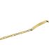Foto de 10-439-076 - PULSERA PLACA BICOLOR 4MM 19CM (PLACA 8X30MM) (6,38gr) 18K
