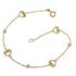 Foto de 10-656-169 - PULSERA CORAZONES CIRCONITA 18.5CM 18K