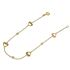 Foto de 10-656-169 - PULSERA CORAZONES CIRCONITA 18.5CM 18K