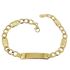 Foto de 10-391-040 - PULSERA PLACA VALENTINO 6MM (PLACA 7X32MM) (8,60gr) 18K