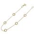 Foto de 10-31-7077 - PULSERA CORAZONES 6MM 17.5CM (1,55gr) 18K