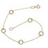 Foto de 10-31-7077 - PULSERA CORAZONES 6MM 17.5CM (1,55gr) 18K