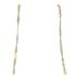 Foto de 10-604-048A-40 - CADENA SINGAPUR COMBINADA 0.20MMX40CM (1,40gr) 18K