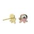 Foto de 41-347061 - PENDIENTES PULPO ESMALTE 5MM 18K