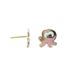Foto de 41-347061 - PENDIENTES PULPO ESMALTE 5MM 18K
